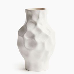 H&M Beige Large Stoneware Vase-image-79