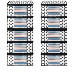 AMAK INC Black Fabric Multi-Utility Wardrobe Organisers-picture-18
