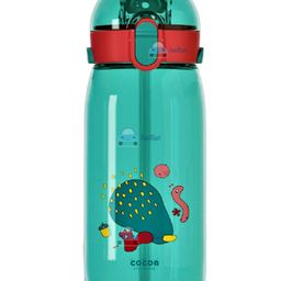 FunBlast Anti-Leak Animal Print Water Bottle with Sipper - 550 ML-image-30