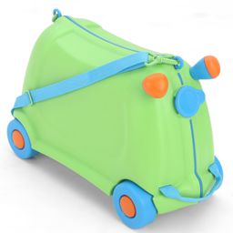 Kids Ride On Suitcase and Toddler Carry On Hand Luggage - Green-image-10