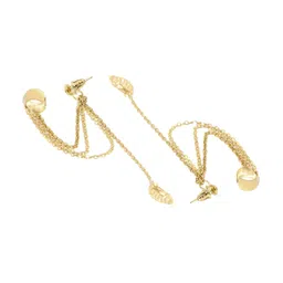 fabula Leaf Shaped Drop Earrings image 3