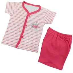 BAESD Boys Striped Shirt with Shorts-image-82