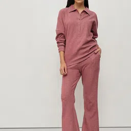 HOUSE OF S Shirt Collar T-Shirt And Trouser-picture-28