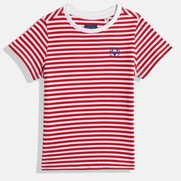 Allen Solly Junior Boys Striped Pure Cotton T-shirt-image-41