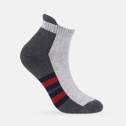 HRX by Hrithik Roshan Men Set of 4 Assorted Ankle Length Socks image 4