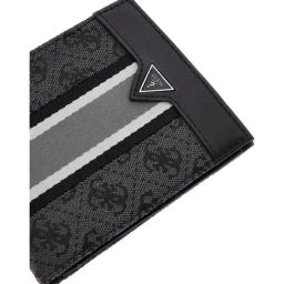 Guess Coal & Black Madrid Color Block Bi-Fold Wallet image 4