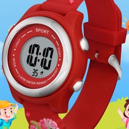SWADESI STUFFKids Dial & Straps Digital Multi Function Automatic Watch SDS 160 RED 99-61