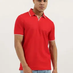 United Colors Of Benetton Red Cotton Relaxed Fit Polo T-Shirt-picture-37