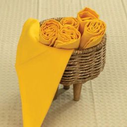 Urban Space Yellow Cotton 250 TC Table Napkins - Set of 6-68