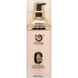 Matt Look Zero Pore Oil-Control Full Coverage Matte Foundation 01 Fair - 45 ml image 2
