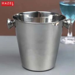 HAZEL Silver Stainless Steel Beer Buckets With Handle (4.5 L)-picture-47