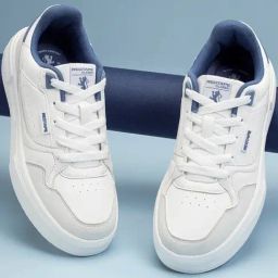 Red Tape Men's Hustle Collection White & Blue Casual Sneakers-10