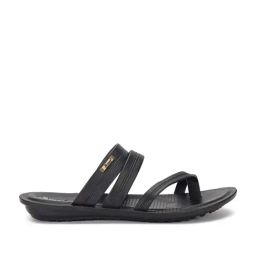Paragon Men's Black Toe Ring Sandals-image-99