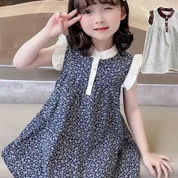 LULU & SKY Floral Print A-Line Dress-picture-11