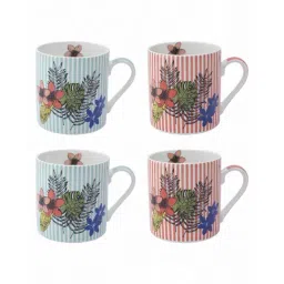 Goodhomes Multicolor Bone China Coffee Mugs (350 ml) - Set of 4-image-61