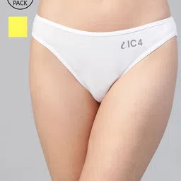 IC4 Women Pack of 2 Solid Bikini Briefs 0Y-W-1001P2-image-90