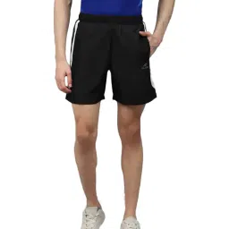 ALCIS Black Polyester Shorts-image-95