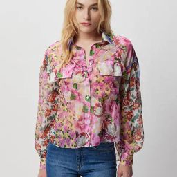 Cover Story Multicolor Floral Print Shirt-image-19
