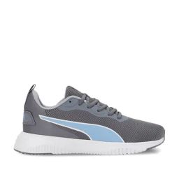 Puma Men's Flyer Flex Knit Grey Running Shoes-image-42