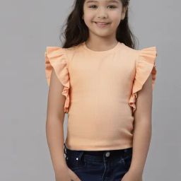 Mode By Red Tape Kids Coral Cotton Regular T-Shirt-image-75