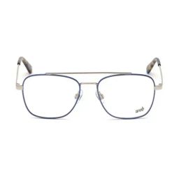 WEB EYEWEAR Blue Full Rim Aviator Designed in Italy-image-91