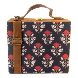 NR by Nidhi Rathi Black Fabric Clutch-64