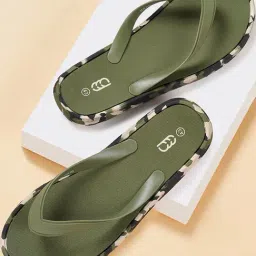 Ajile by Pantaloons Men's Olive Flip Flops-picture-27