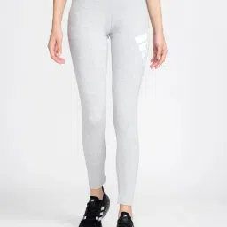 adidas Grey Printed Regular Fit W FI BOS Tights-picture-3