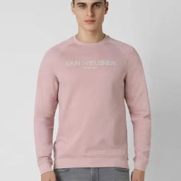 Van Heusen Pink Regular fit Print Casual Sweatshirt-picture-15