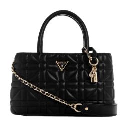 Guess Black Edita Elit Logo Satchel-image-69