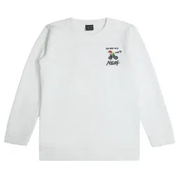 Cavio Boys White Sweatshirt-image-86