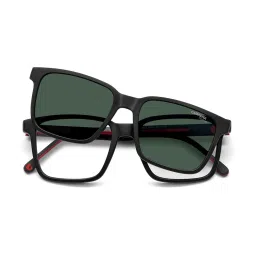 Carrera Green Rectangular Sunglasses for Men With Changeable Lens image 3