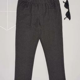 Pantaloons Junior Girls Jet Black Solid Jeggings-image-90