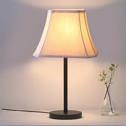 Aura Off White Frustum Shaped Table Lamp-image-54