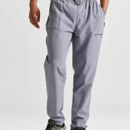 Domyos by Decathlon Pebble Grey Slim Fit Sports Trackpants-image-82