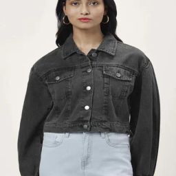 Honey by Pantaloons Grey Comfort Fit Jacket-image-49
