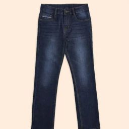 Pantaloons Junior Blue Tapered Fit Jeans-image-64