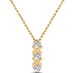 SHINE ETERNAL Lab Grown 18k (750) Yellow Gold Pendants for Women-image-74