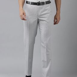Park Avenue Men Mid-Rise Smart Trousers-image-84