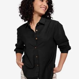 The Souled Store Black Relaxed Fit Shirt-image-78