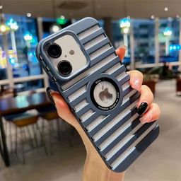 Luxury Kase LK165 Solid iPhone 16 Plus Logo Hole Mag-Safe Heat Dissipation Back Case-6