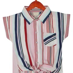 Tiny Girl Multicolor Striped Top-image-54