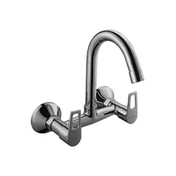 Hindware Brass Wall Mounted Crome Finish Swivel Type Sink Mixer F570027-image-51