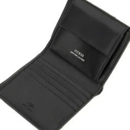 Guess Coal & Black Madrid Color Block Bi-Fold Wallet image 3