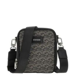 Guess Grey Ederlo Printed Sling Bag-image-0