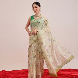 KALINI Zari Chanderi Saree-picture-41