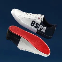 U.S. Polo Assn. Men's TRESTEN Off White Casual Sneakers-picture-6