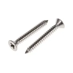RS PRO Plain A2 304 SS 1.1/2 inch Countersunk Head Tapping Screws, 7976178 (Pack of 100 pcs)-17