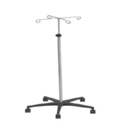 Welltrust 102x19x10 cm Stainless Steel 5 Legs IV Stand-image-89