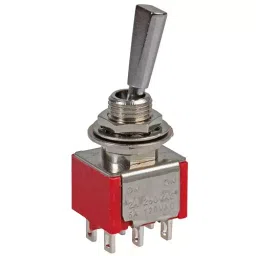 MULTICOMP PRO Toggle Switches SWITCH, DPDT, 1MD1T6B11M1QE-29